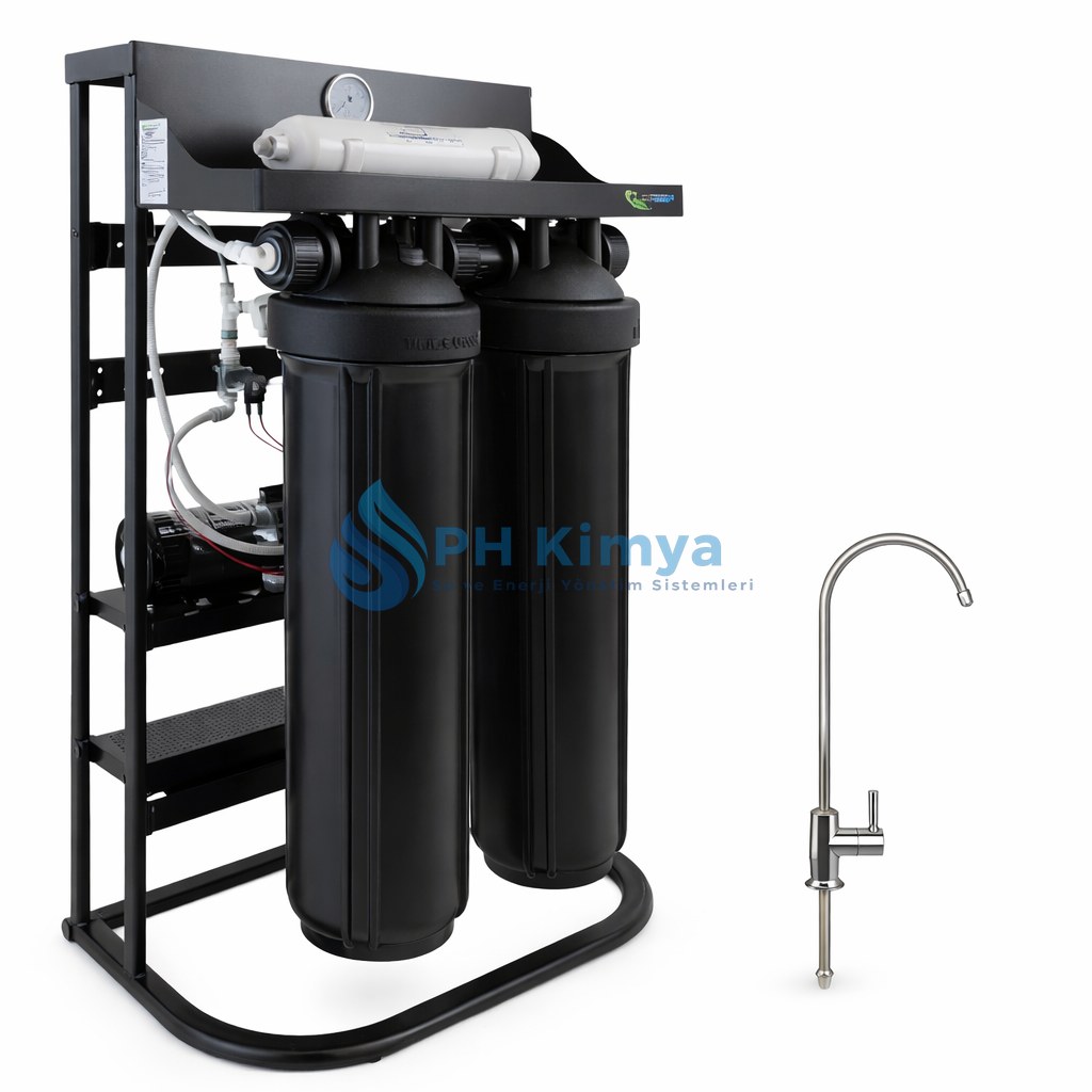 AQUABİR DİREKT AKIŞ ticari su arıtma cihazı Kayseri — yüksek akışlı pompalı RO sistemi