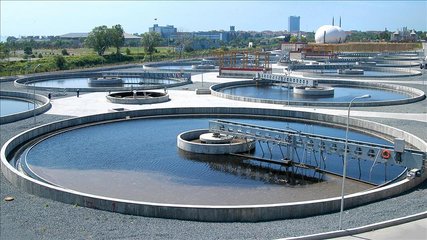 MBR atık su arıtma UF membran sistemi havuz tesis