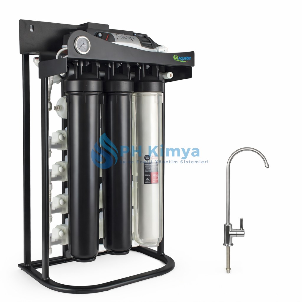 DİREKT AKIŞ ticari su arıtma cihazı Kayseri — Atlas Housing yüksek akışlı pompalı RO sistemi