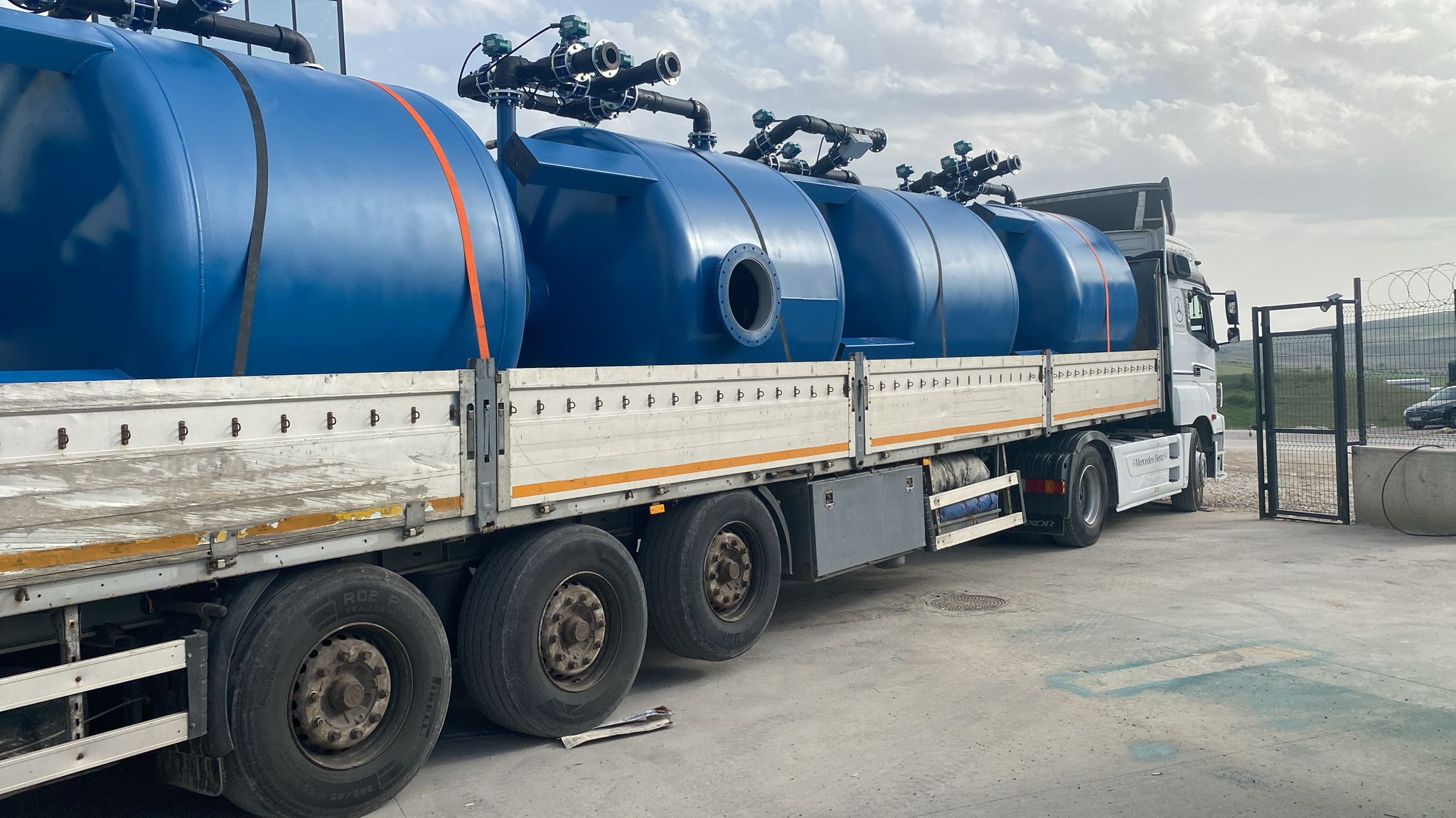 Kayseri meyve suyu üretim tesisi RO sistemi devreye alma 5