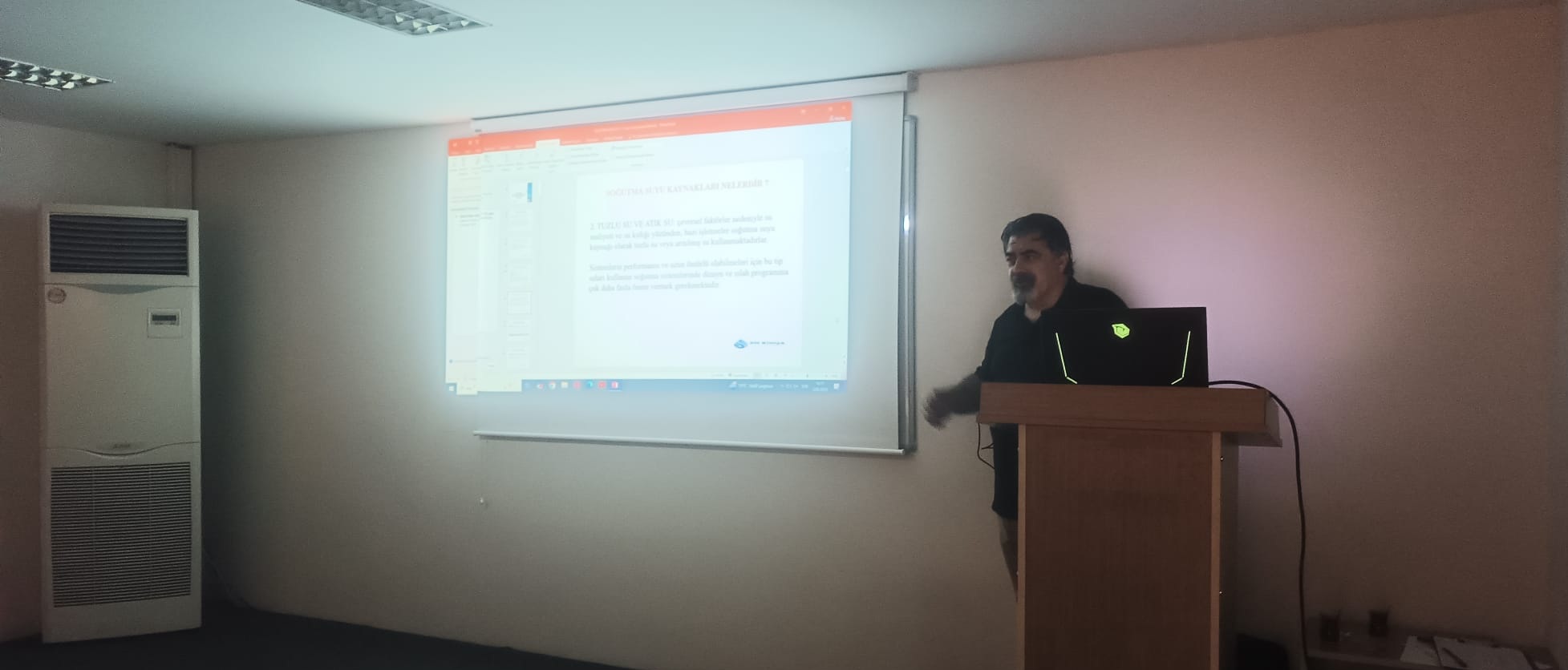 Endüstriyel su şartlandırma eğitimi Kayseri PH Kimya