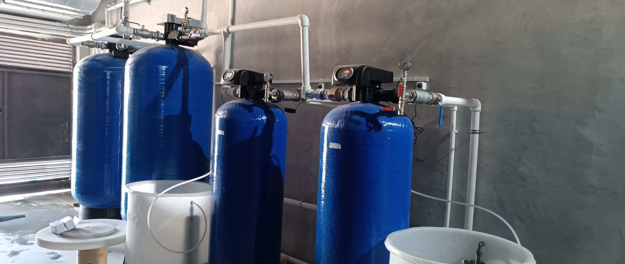 Soğutma devresine ön filtrasyon aktif karbon yumuşatma separatör filtre